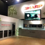 IFA standbouw Sharp balie
