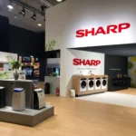 IFA standbouw Sharp bovenaanzicht